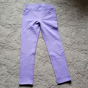 Girls size 6 purple Jumping Beans jeggings